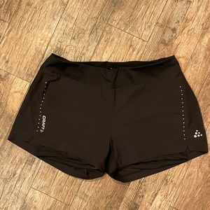 NWOT Running &Training Shorts with Inner Tights, Size XL